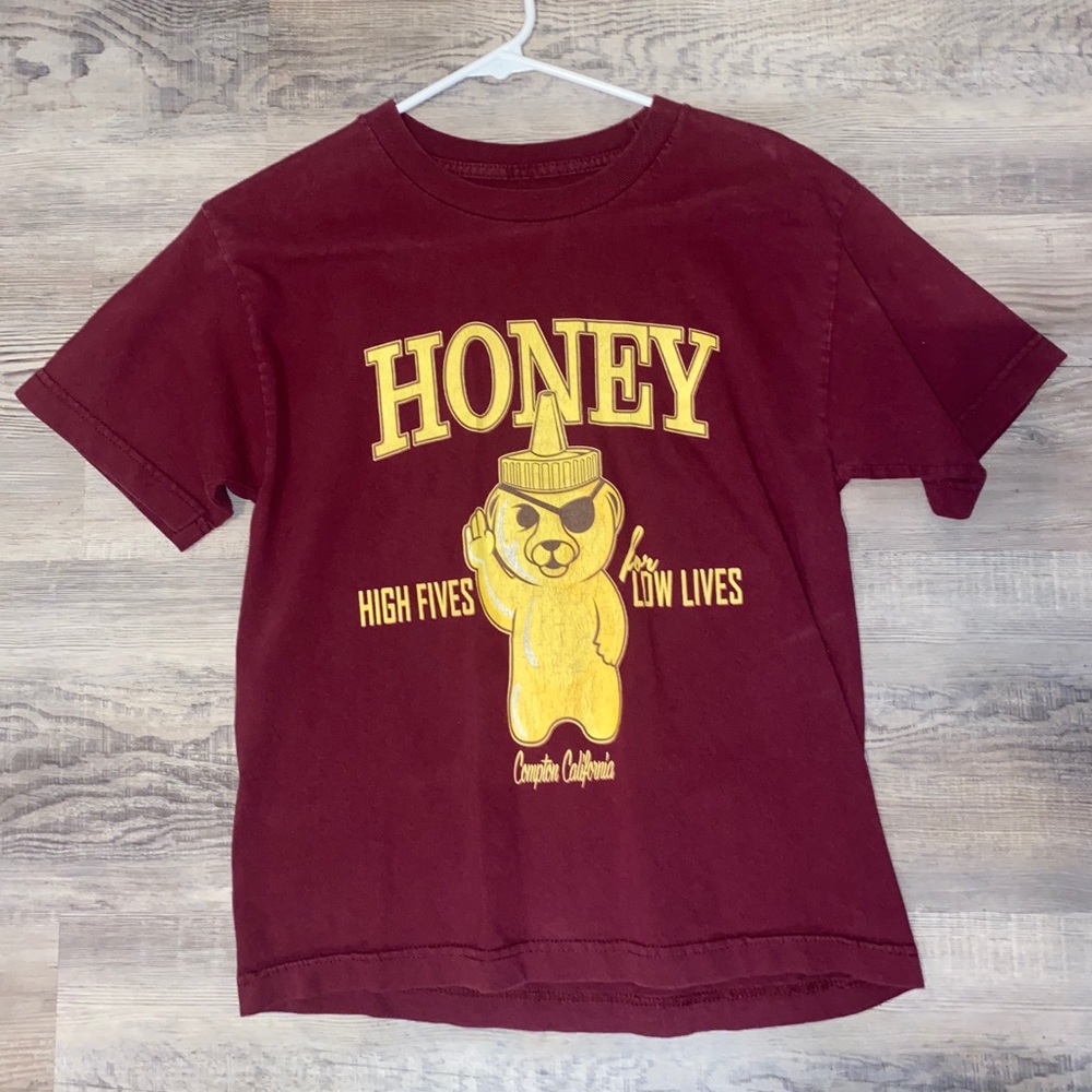 Burgundy Men’s XS Honey T-Shirt